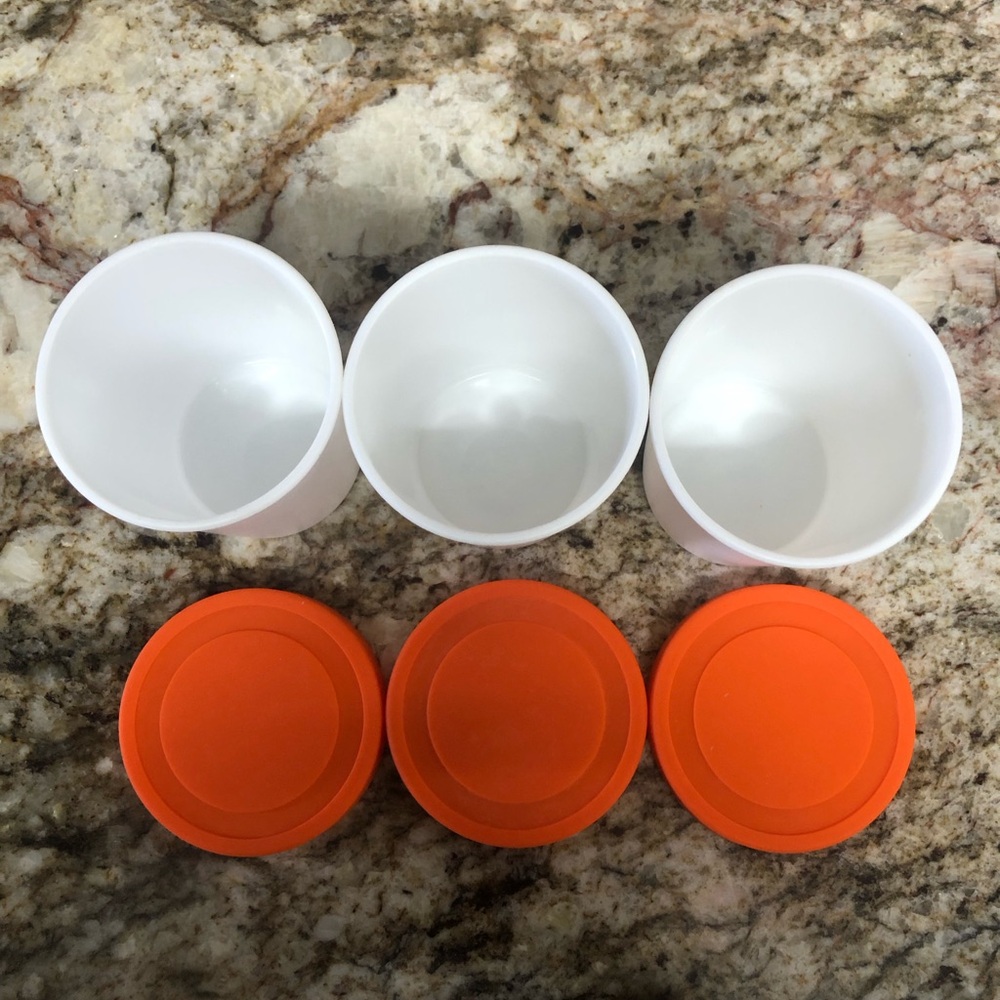Mini Ice cream storage cups with Lids - Picture 2 of 8